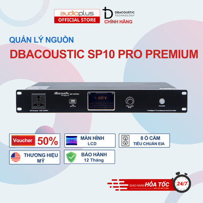 Quản lý ng.uồn DBAcoustic SP10 Pro PREMIUM - Ổ cắm tiêu chuẩn EIA - Chính hãng - Bảo hành 12 tháng