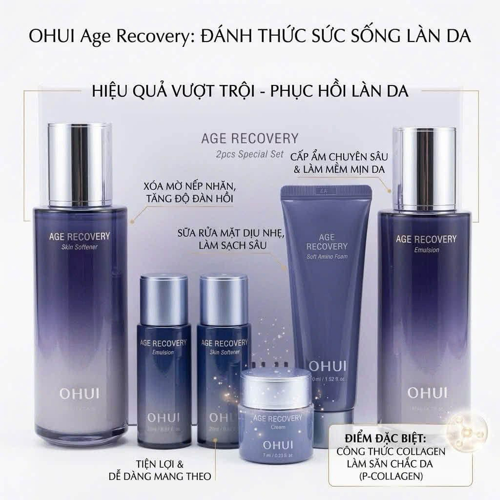 Hàng công ty date mới Ohui Baby Collagen Tím Full Size  Ohui Mẫu Mới Nhất