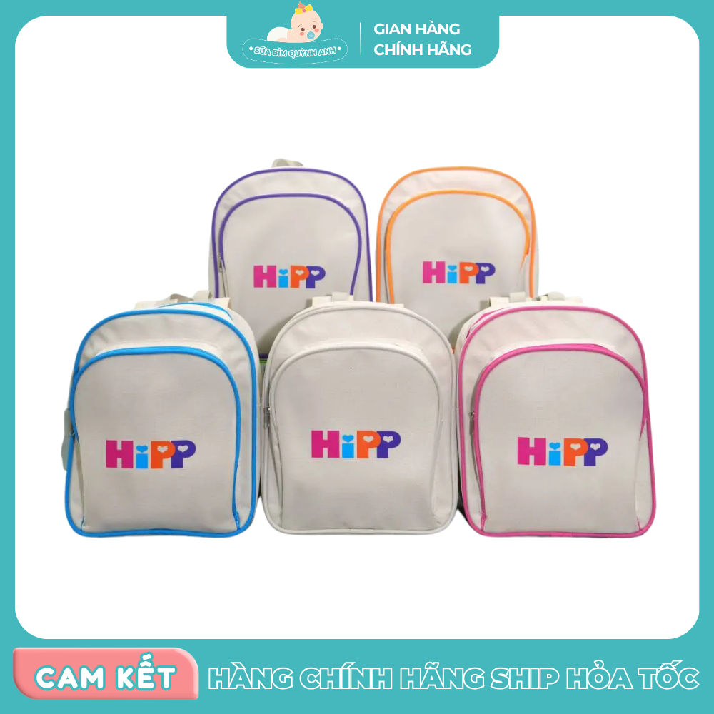(Quà tặng) Balo HiPP, Balo vải canvas Hipp