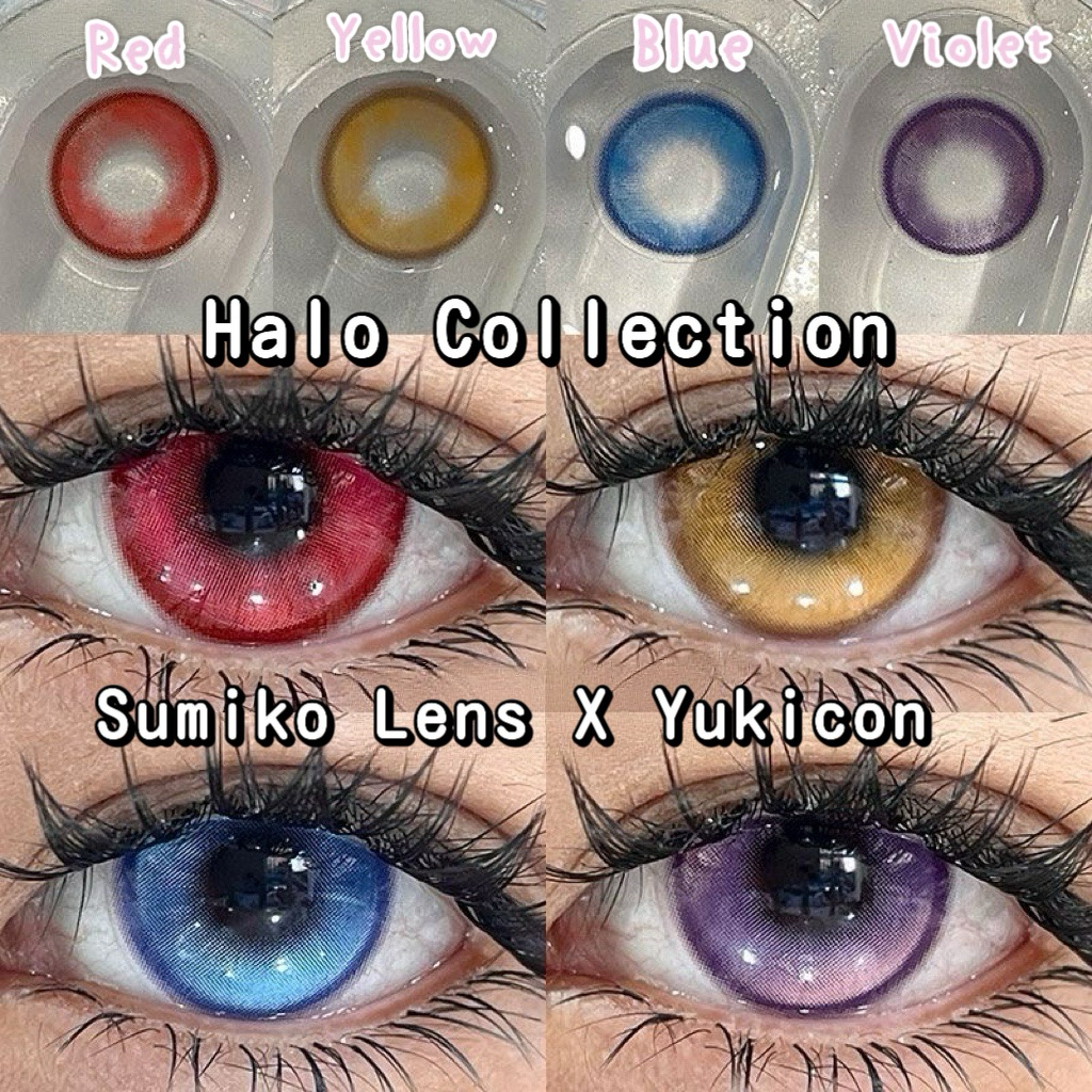 Lens 1 ngày Yukicon Dòng Halo, dia 14.5, Gdia 13.8