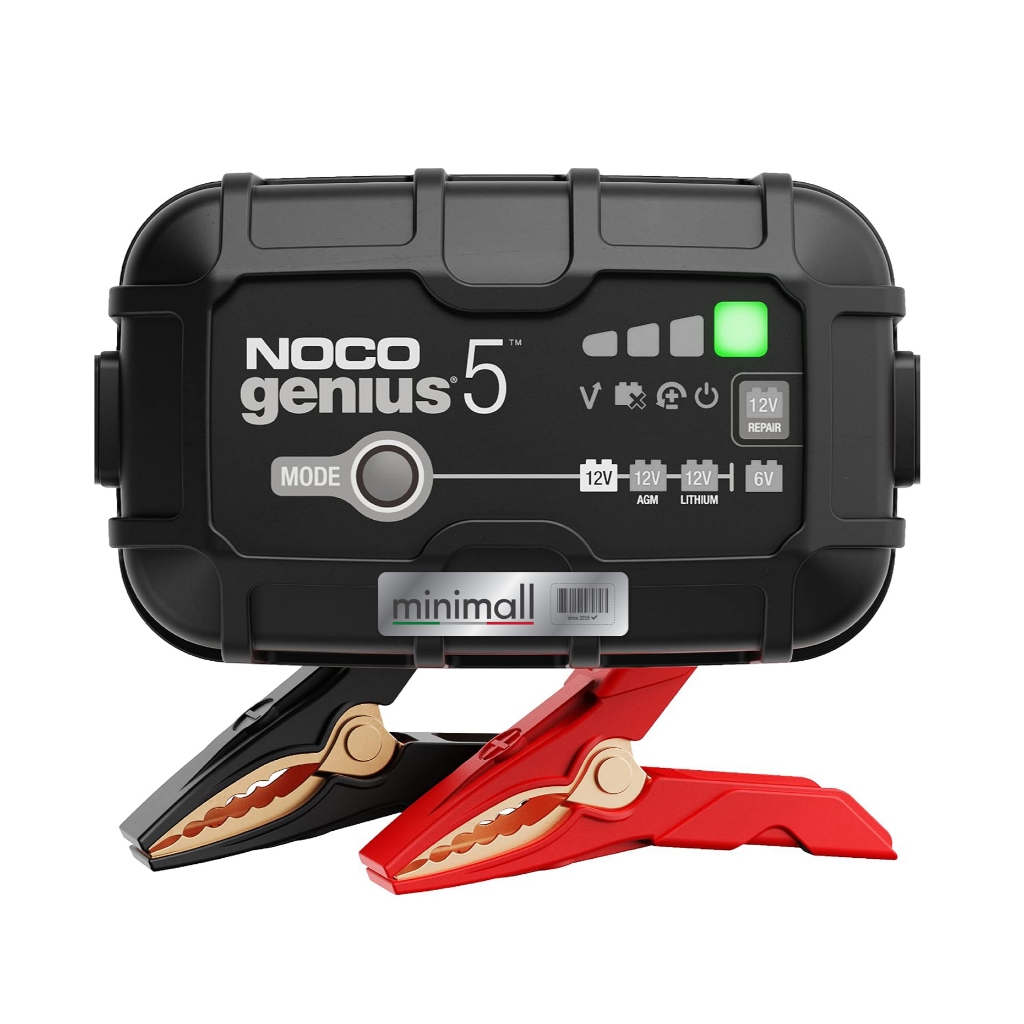 Bộ Sạc Ắc Quy Thông Minh NOCO Genius 5 (6V/12V-5A) nhập từ Mỹ