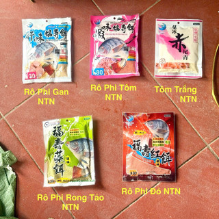 (Hàng Chuẩn) Mồi Câu Rô Phi NTN ĐÀI LOAN, Rô Phi Gan, Rô Phi Tôm, Tôm Trắng, Rô Phi đỏ, Rô phi Rong Tảo