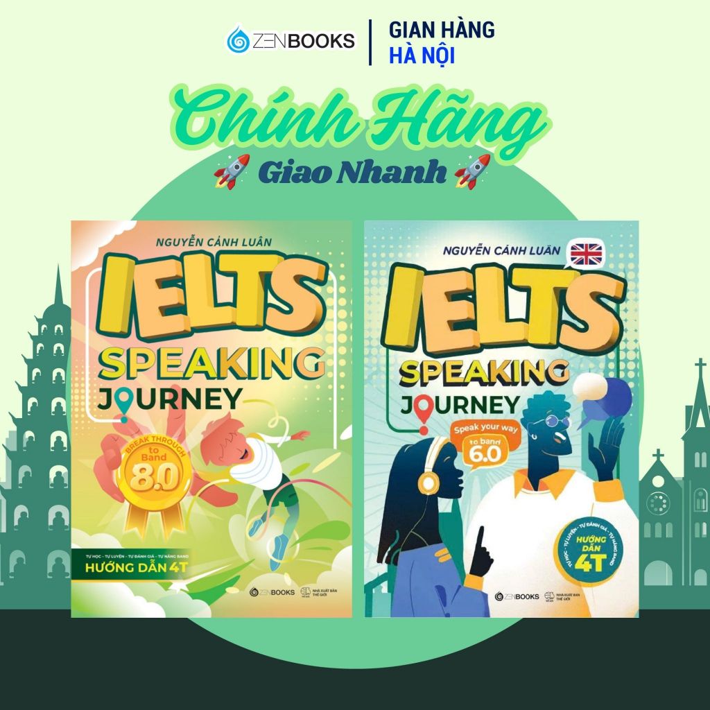 Bộ Sách IELTS JOURNEY Speaking: Lộ Trình Học IELTS Từ Cơ Bản Đến 8.0