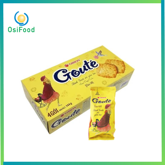 Bánh mè giòn Goute Orion 144g