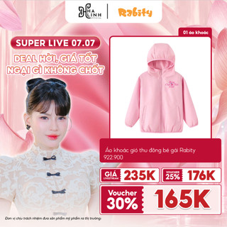 [Võ Hà Linh x Rabity] Áo khoác gió bé gái Rabity 922.900