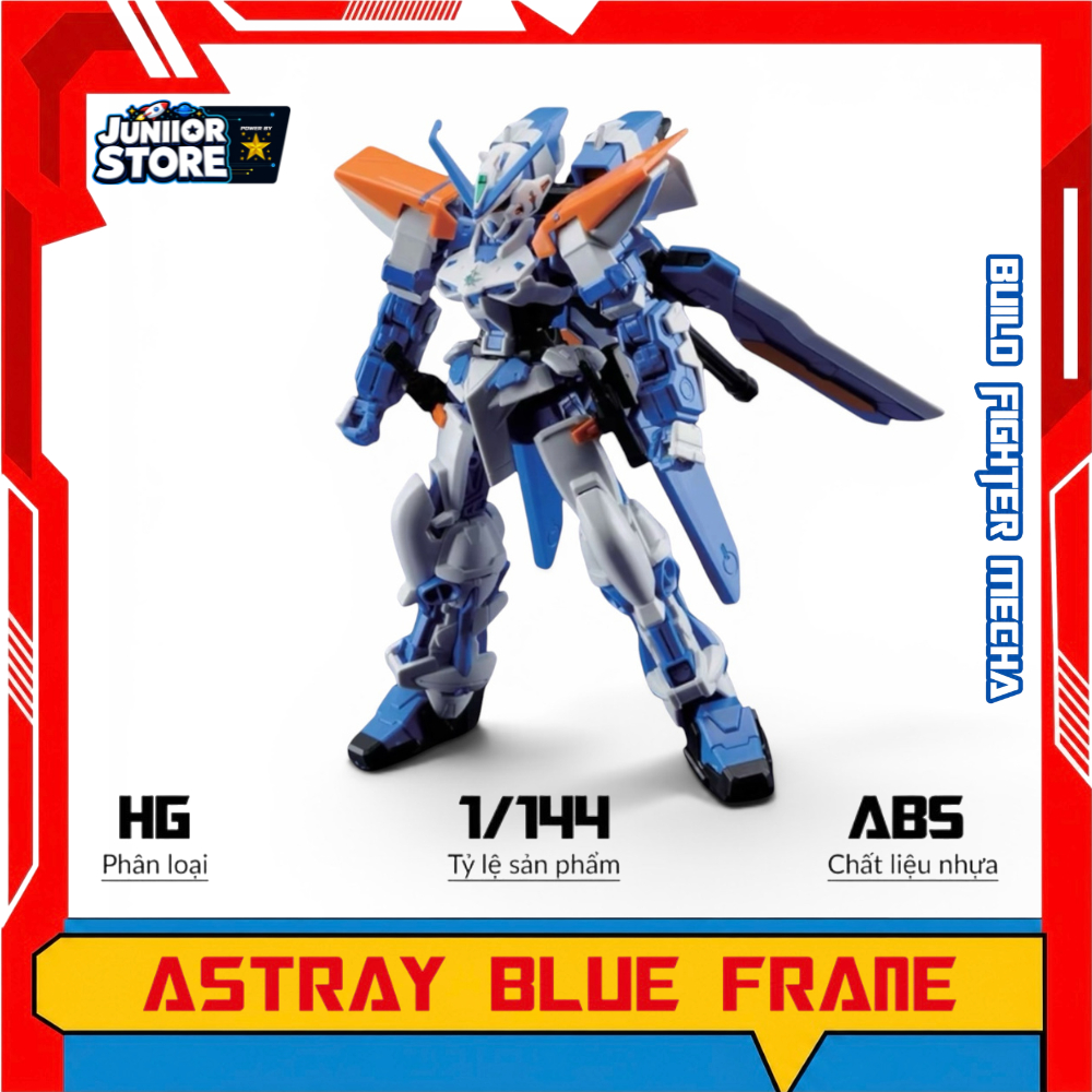Mô Hình Lắp Ráp Tỷ Lệ 1/144 HG – Astray Blue Frame Second L – Bản Trưng Bày – Chất Liệu Nhựa ABS