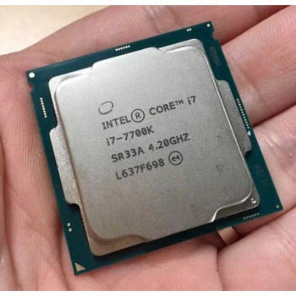 CPU Intel Core i7-7700K 4.2GHz Socket LGA1151 – Hàng Cũ, Bảo Hành 3 Tháng.