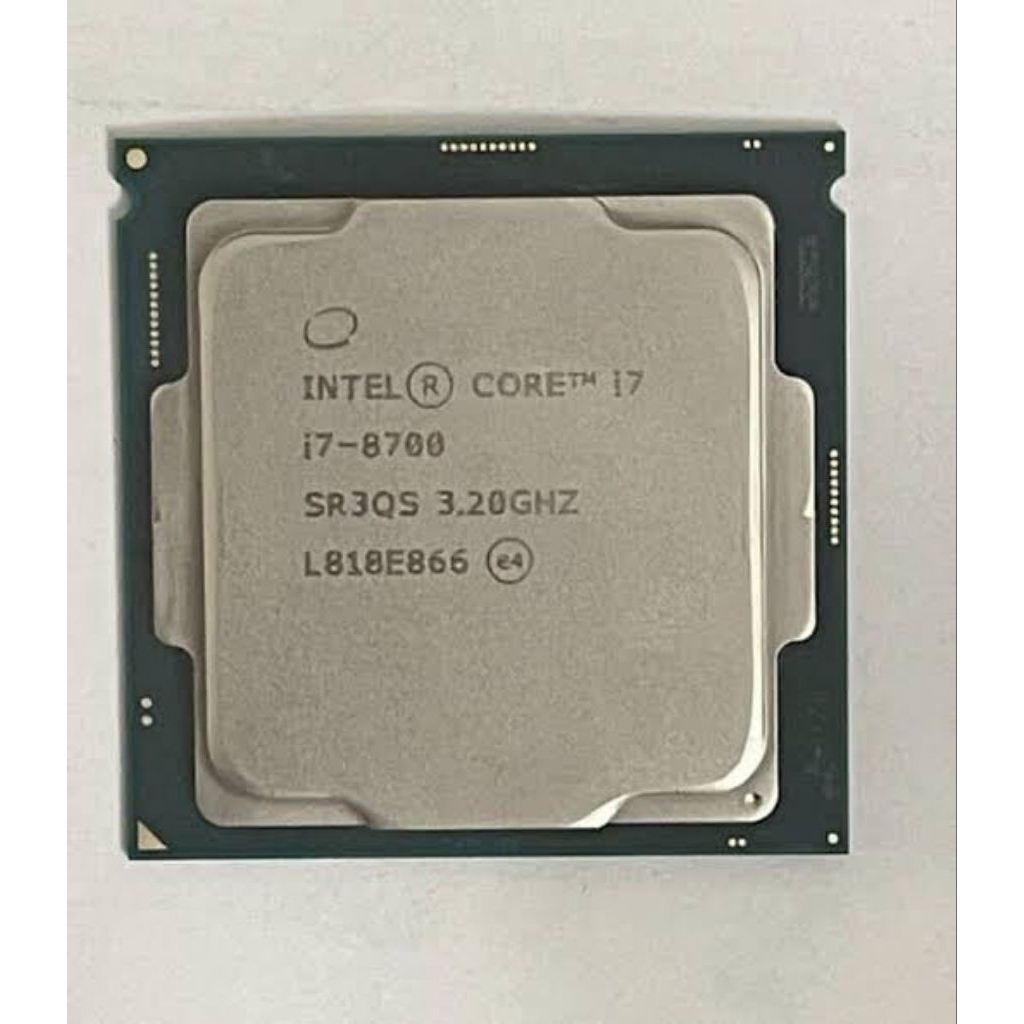 CPU Intel Core i7-8700 4.6GHz Socket LGA1151 – Hàng Cũ, Bảo Hành 3 Tháng.