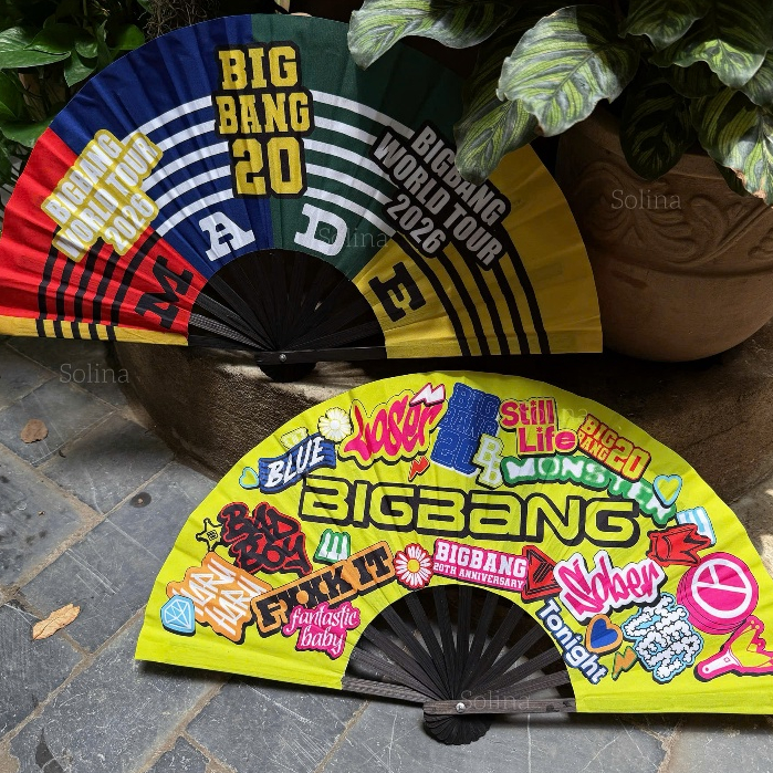 Quạt BIGBANG, Quạt Cầm Tay BIGBANG