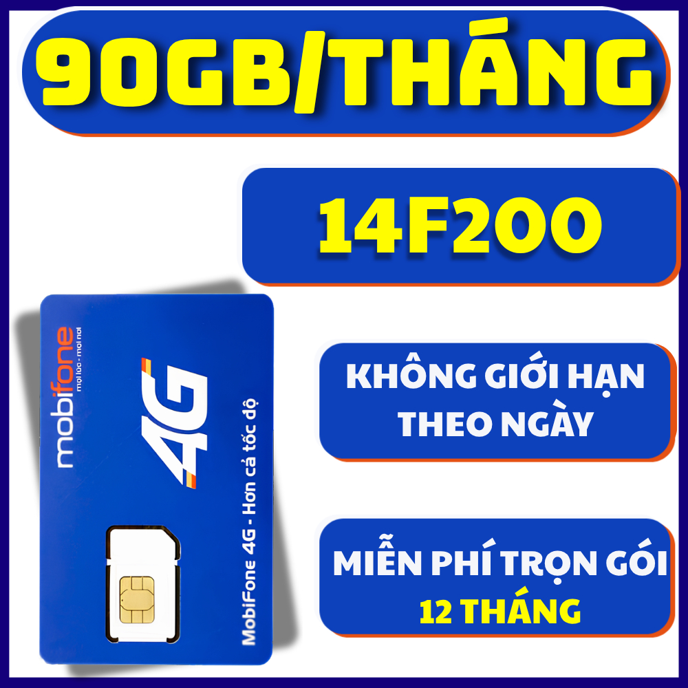 SALE SỐC SIM 5G MOBIFONE TẶNG 90GB/THÁNG + MIỄN PHÍ TRUY CẬP YTB, TIKT, FB KHÔNG GIỚI HẠN n | FREE 1