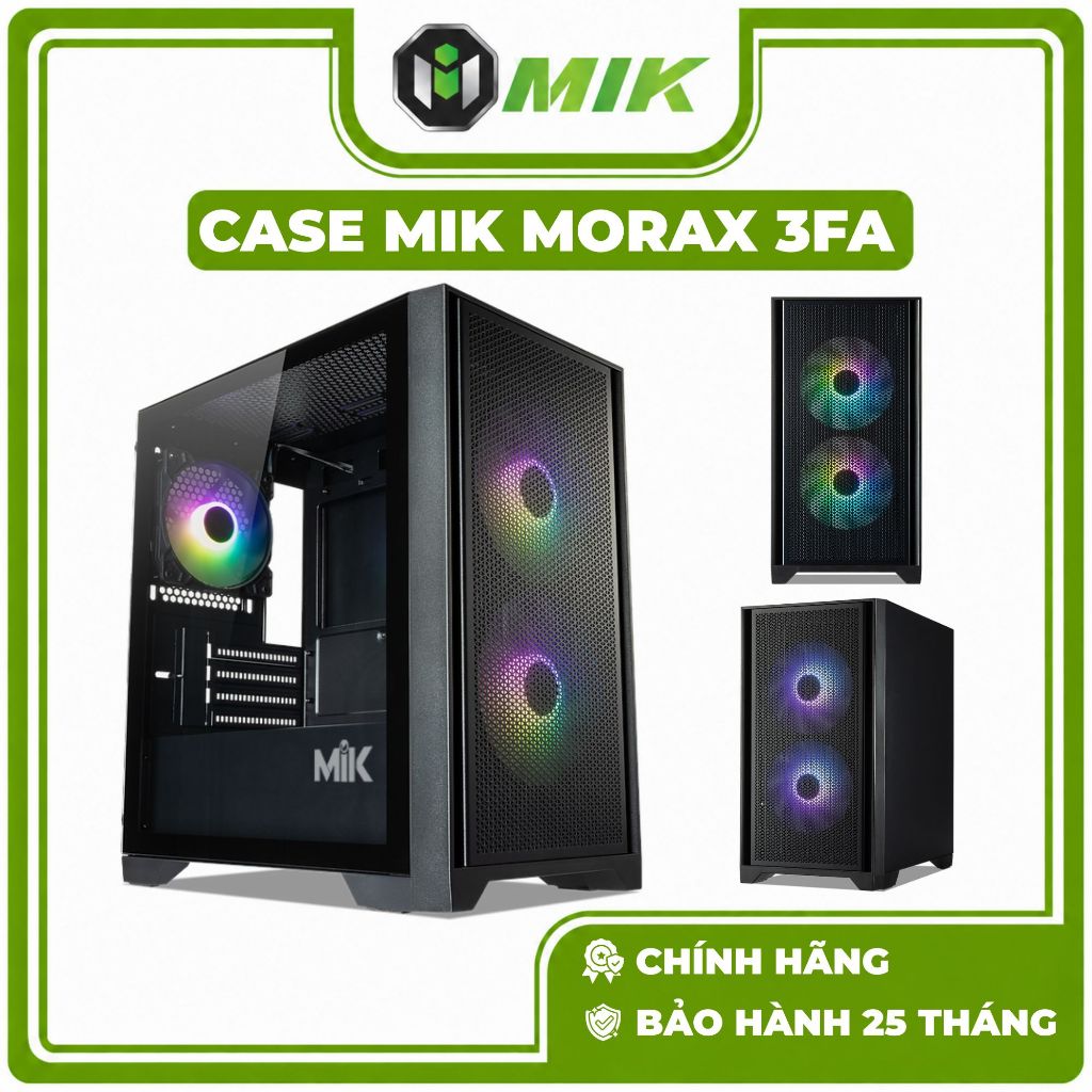 VỎ CASE MÁY TÍNH MIK MORAX 3FA