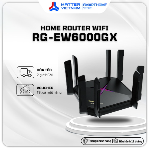 Home Wifi Ruijie RG-EW6000GX (Wifi 6)
