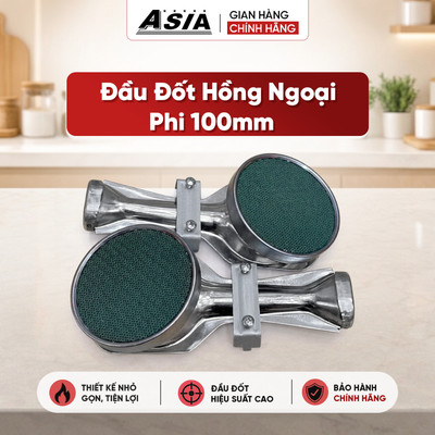Linh Kiện Đầu Đốt Hồng Ngoại Gốm Sứ Ceramic Phi 100mm Hơn 3500 Lỗ (Combo 2 cái)