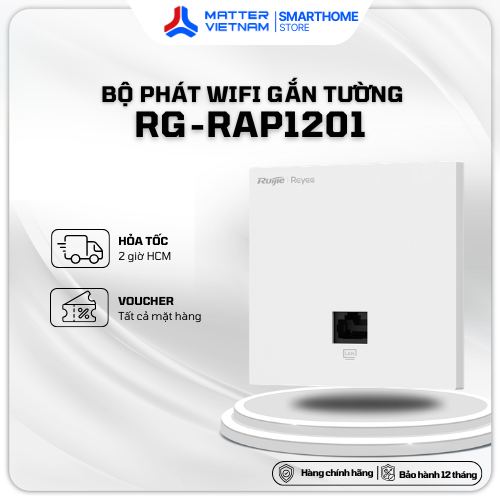 Wifi gắn tường Ruijie RG-RAP1201 (Wifi 5)
