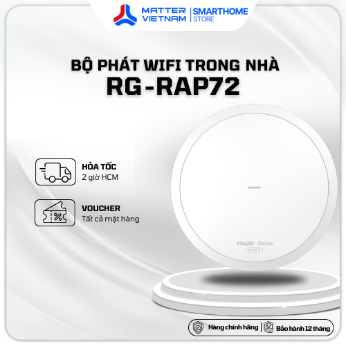 Wifi trong nhà Ruijie RG-RAP72 (Wifi 7)