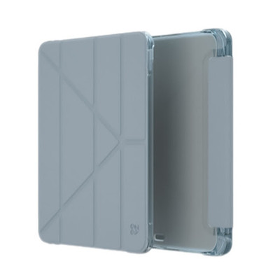 (Quà tặng) Ốp lưng Zagg iPad Air 13 inch - Hampton Folio (Light Blue)