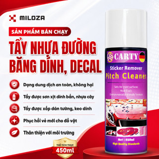 Vệ Sinh Ô Tô - Tẩy Ngoại Thất Ô Tô - Nước Lau Xe - Nước Rửa Xe CARTY 450ML