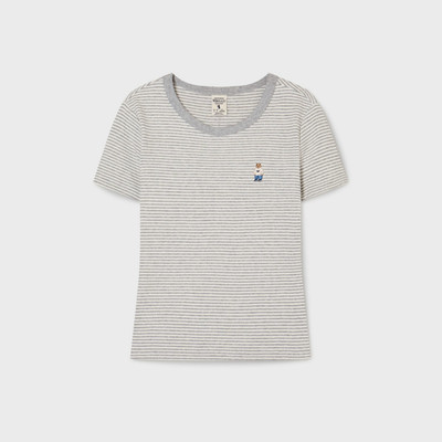 Áo Thun WHO.A.U Steve Ribbed Short Sleeve T-shirt[B]_WHRAG2451F