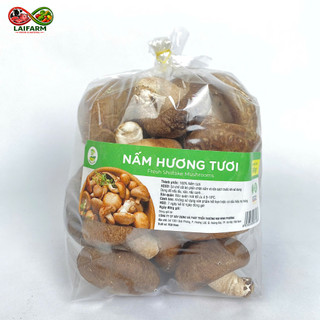 [Laifarm - Hỏa tốc HN] OCOP 4 sao, Nấm hương tươi, Nấm Đông Cô, 500g, cô Phương nấm, Chuẩn siêu thị