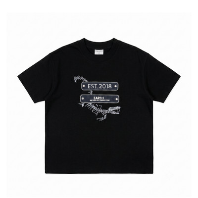 Áo thun form Boxy BONE CIRCUIT TEE Cotton PARADOX AT6P0477