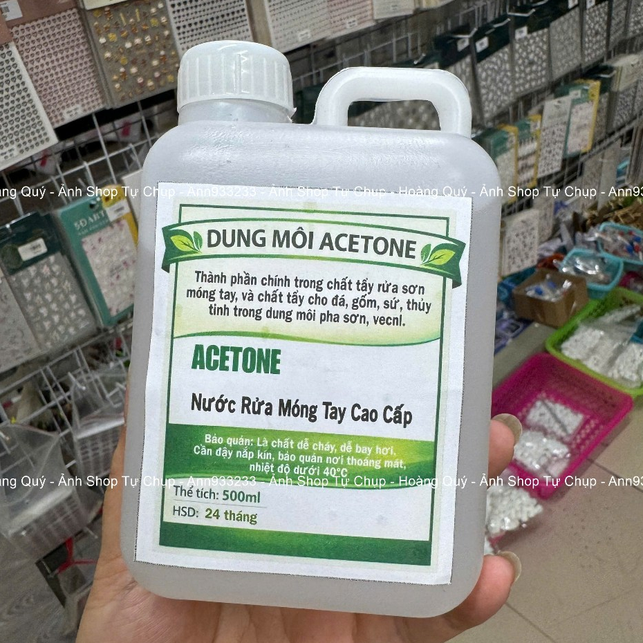 Actone 500ml, Axiton nước tẩy rửa ủ phá sơn móng tay - Hoangtb319