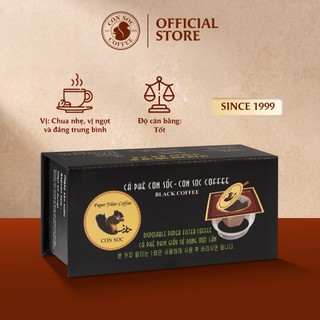 Cà phê Con Sóc Phin Lọc Đen Đơn