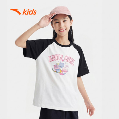 ANTA KIDS Áo Thun Thời Trang Bé Gái 362437116U-3