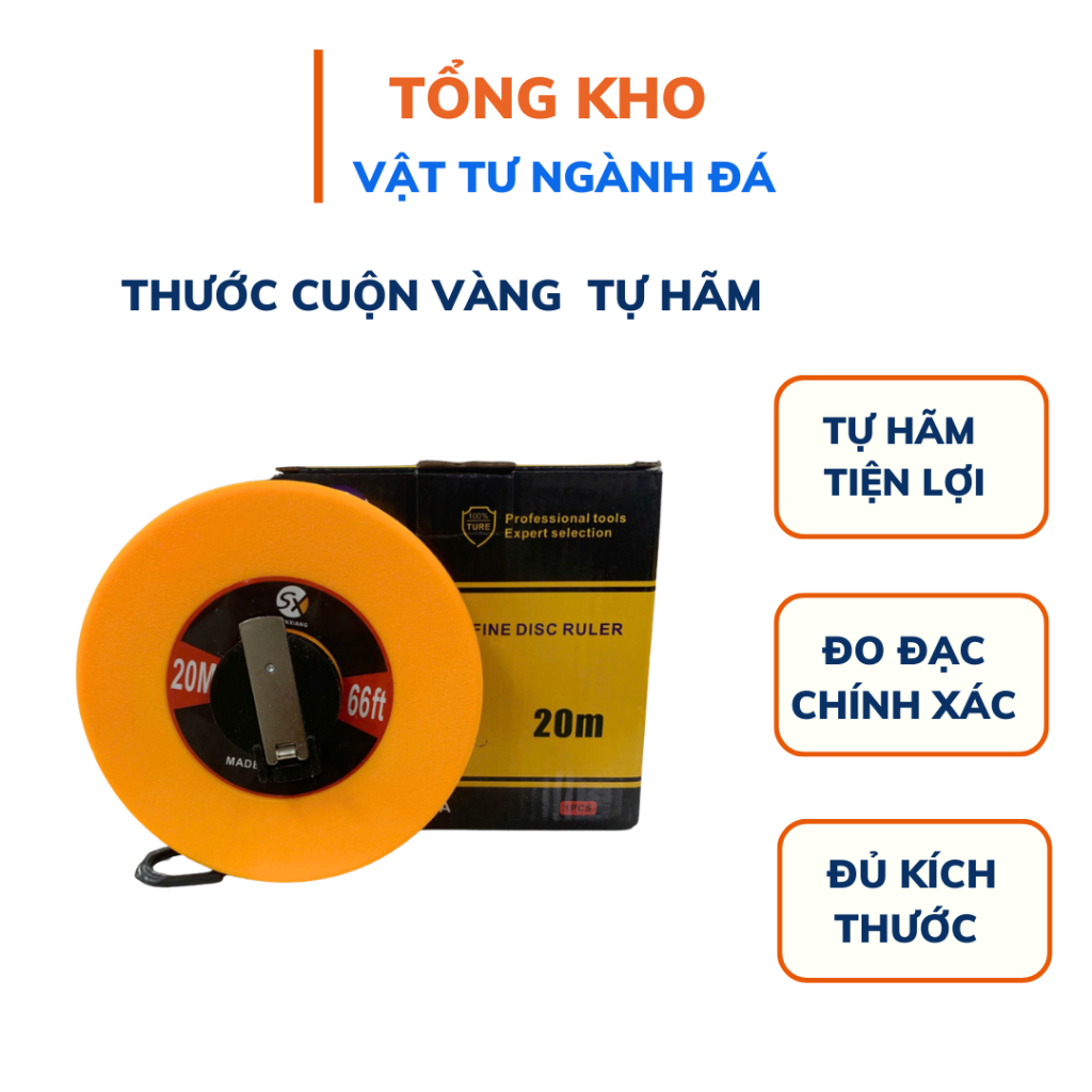 Thước Dây, Thước Cuộn (10M,20M, 30M, 50M)
