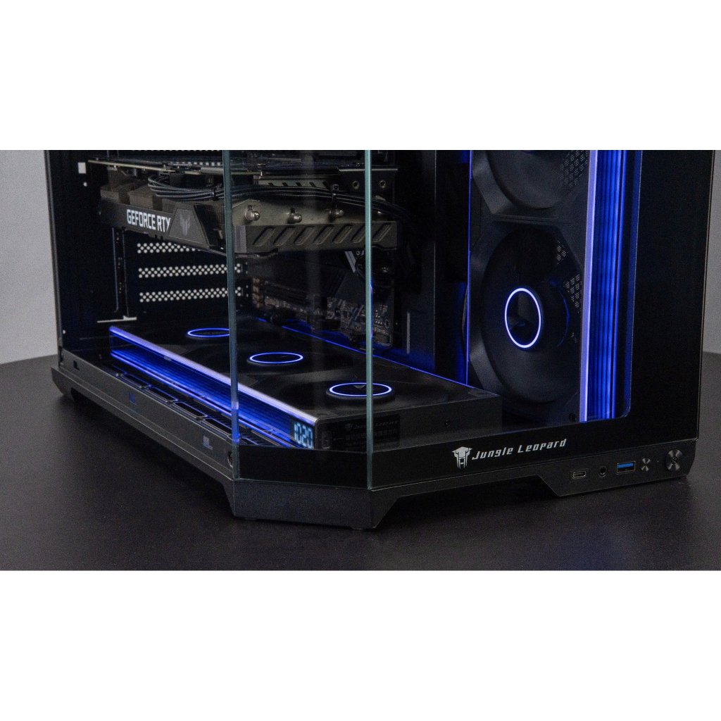FAN LEOPARD TF - 360 XUÔI FV BỘ 3 FAN LIỀN - ARGB Trắng / ĐEN