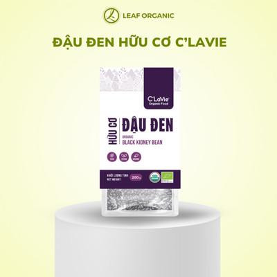Đậu đen hữu cơ C'Lavie túi 200g