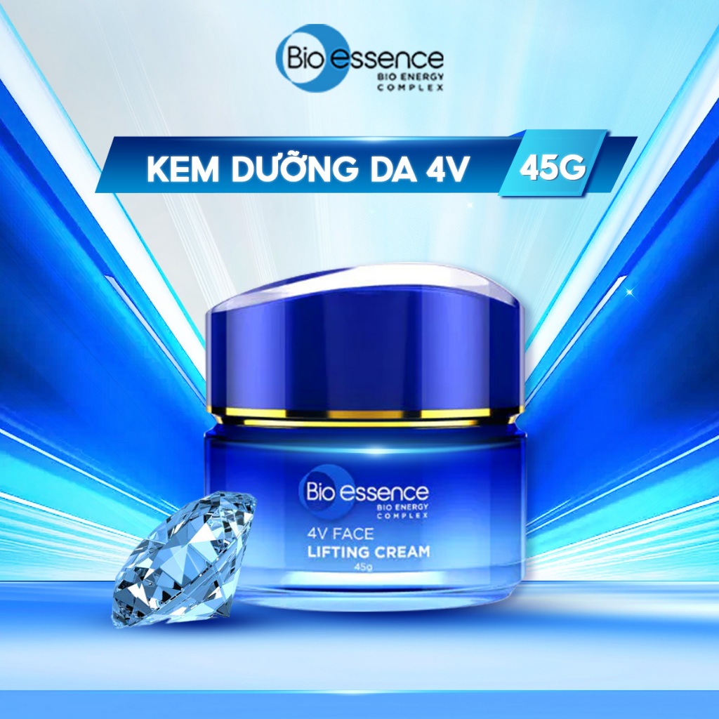 [KOL x Bio-essence] Kem dưỡng ngăn ngừa lão hóa, nâng cơ mặt & dưỡng sáng Bio essence Bio-Vlift 45g 