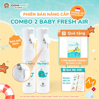 [80ml] Xịt đa năng khử khuẩn, khử mùi đồ chơi, bình sữa, núm ti giả Baby Fresh Air - Joona Baby