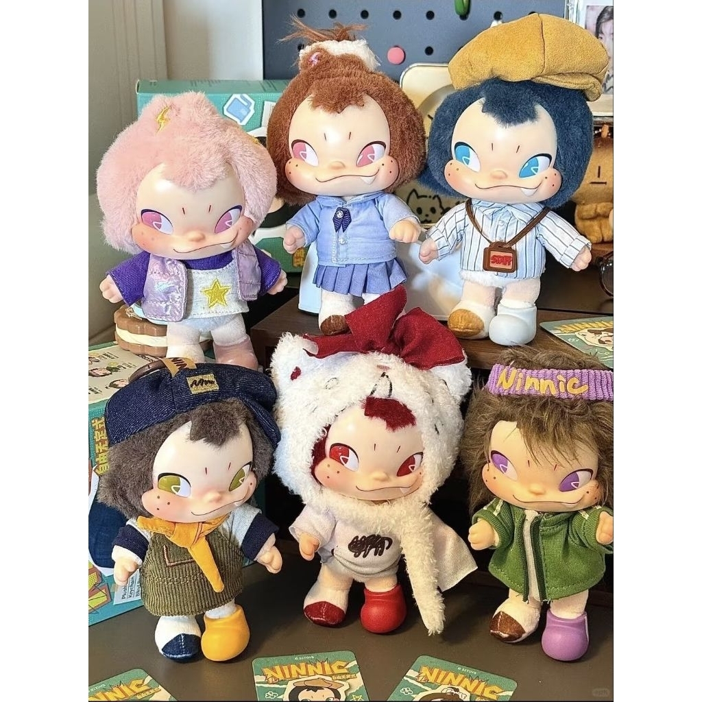 [Order] 52Toys Ninnic free-form Blindbox móc khóa Hộp mù