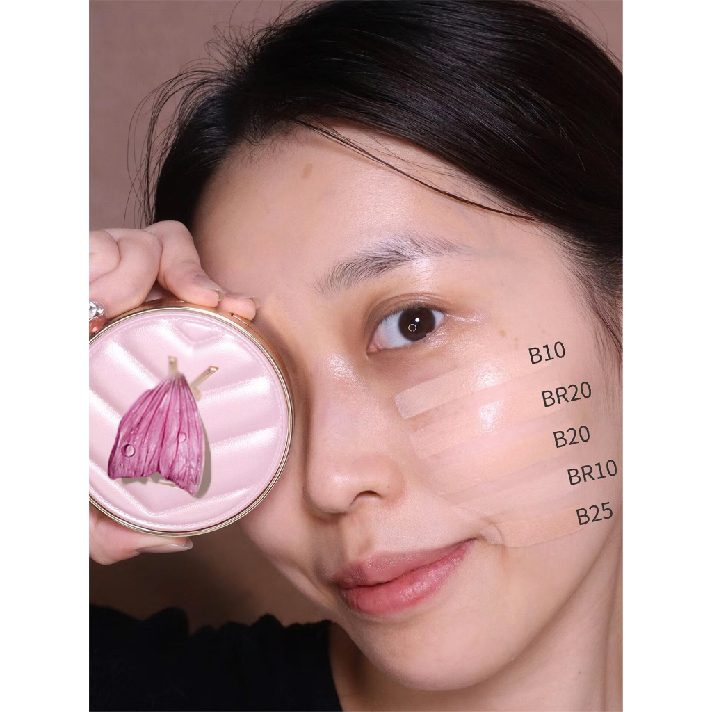 Phấn Nước Cushion ɣ.5.L Cushion  Le Cushion Encre De Peau Cushion Foundation Pink/Black