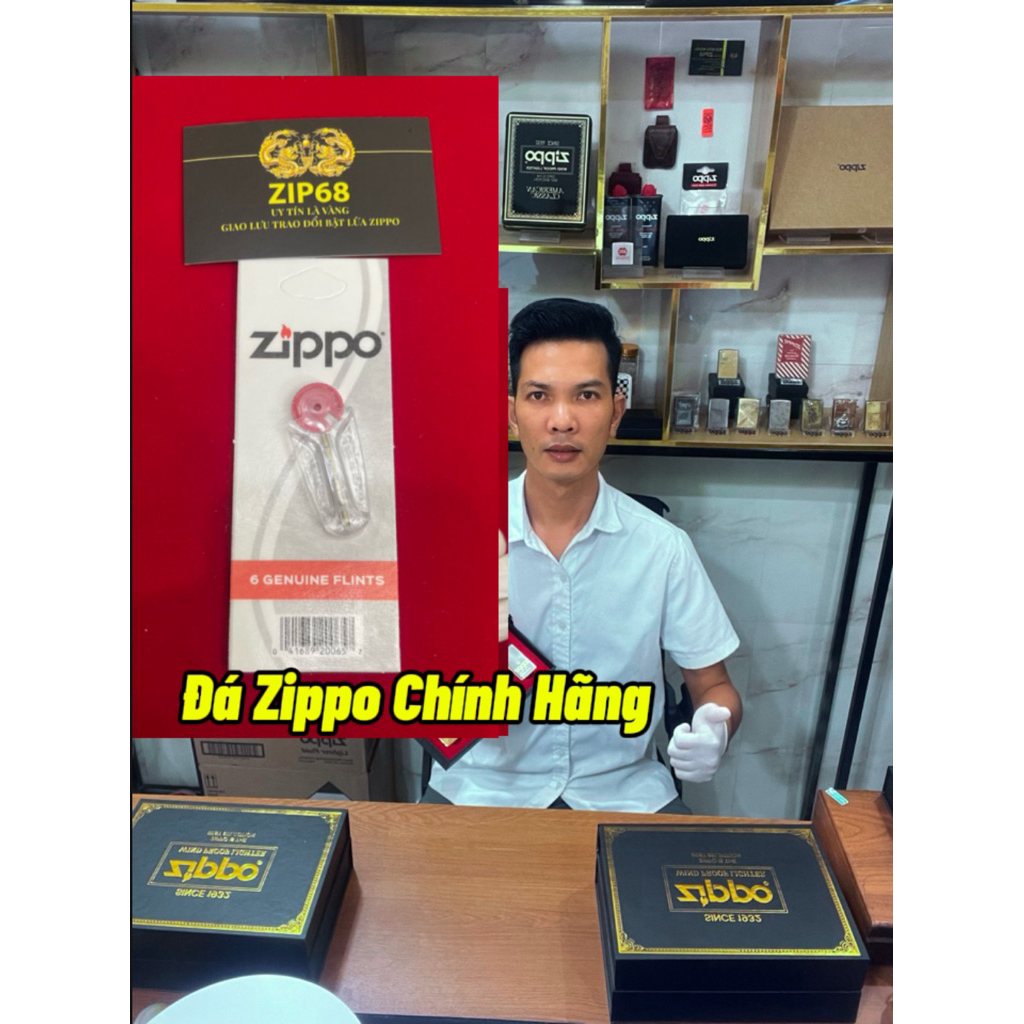 Đá lửa Zippo 1 Vỉ 6 viên Chính Hãng