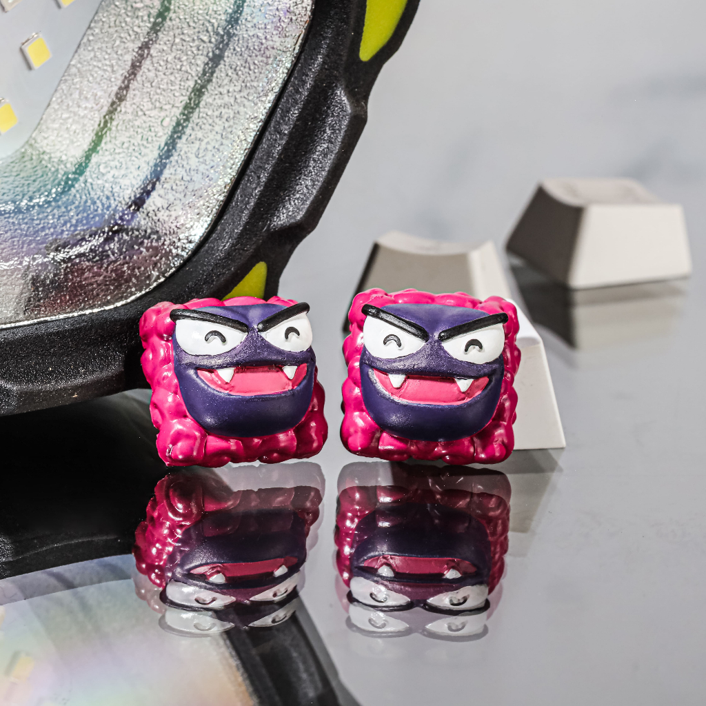 Gengar 3D keycap, Keycap Artisan Gengar 3D | Resin Handmade | Cherry MX | Quà Tặng Game Thủ