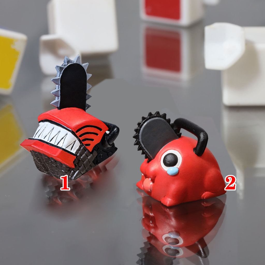 Chainsaw Dog, Saw Man keycap, Keycap Artisan 3D | Resin Handmade | Cherry MX | Quà Tặng Game Thủ