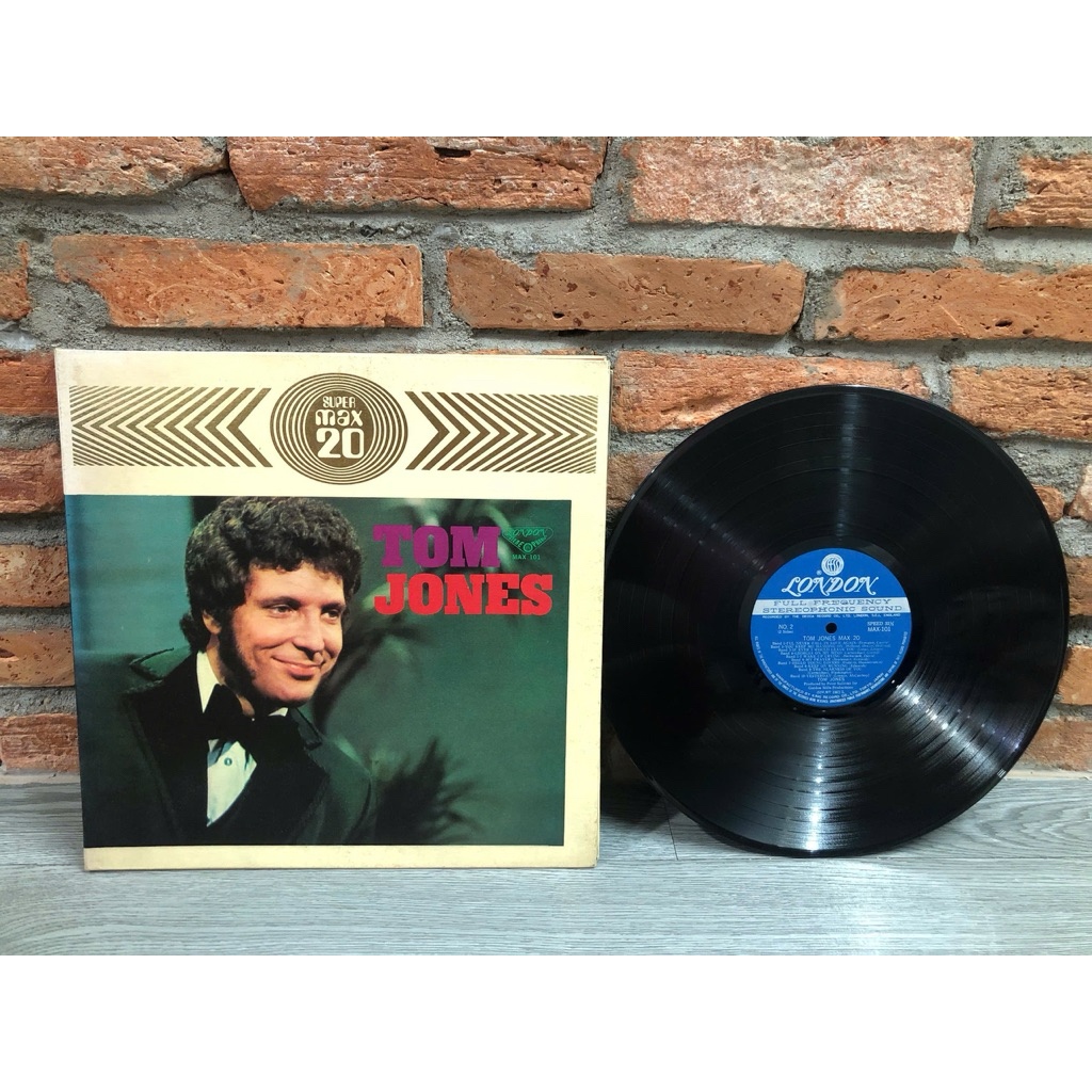 Đĩa than vinyl: Vocal Pop của danh ca Tom Jones    🔥Album : "Tom Jones Max 20"