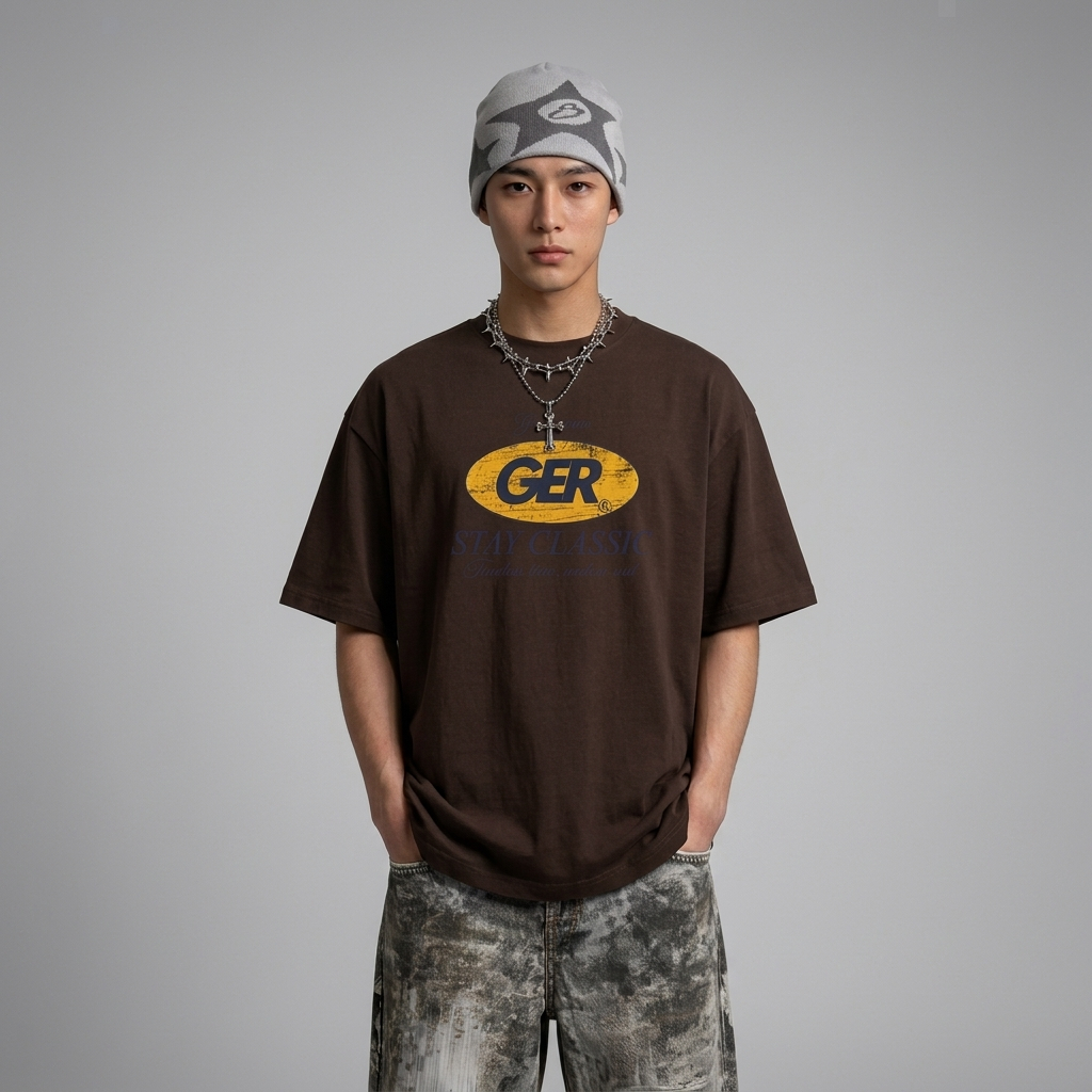 Áo Thun Stay Classic Form Rộng Nam Nữ Tshirt Unisex Cotton 100% Phông Oversize Chính Hãng G48 - GER