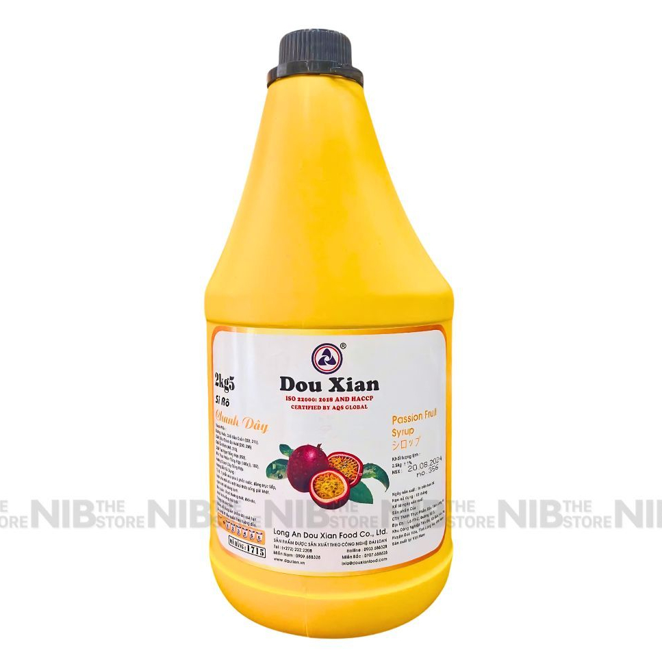 Siro Douxian Chanh Dây bình 2.5kg