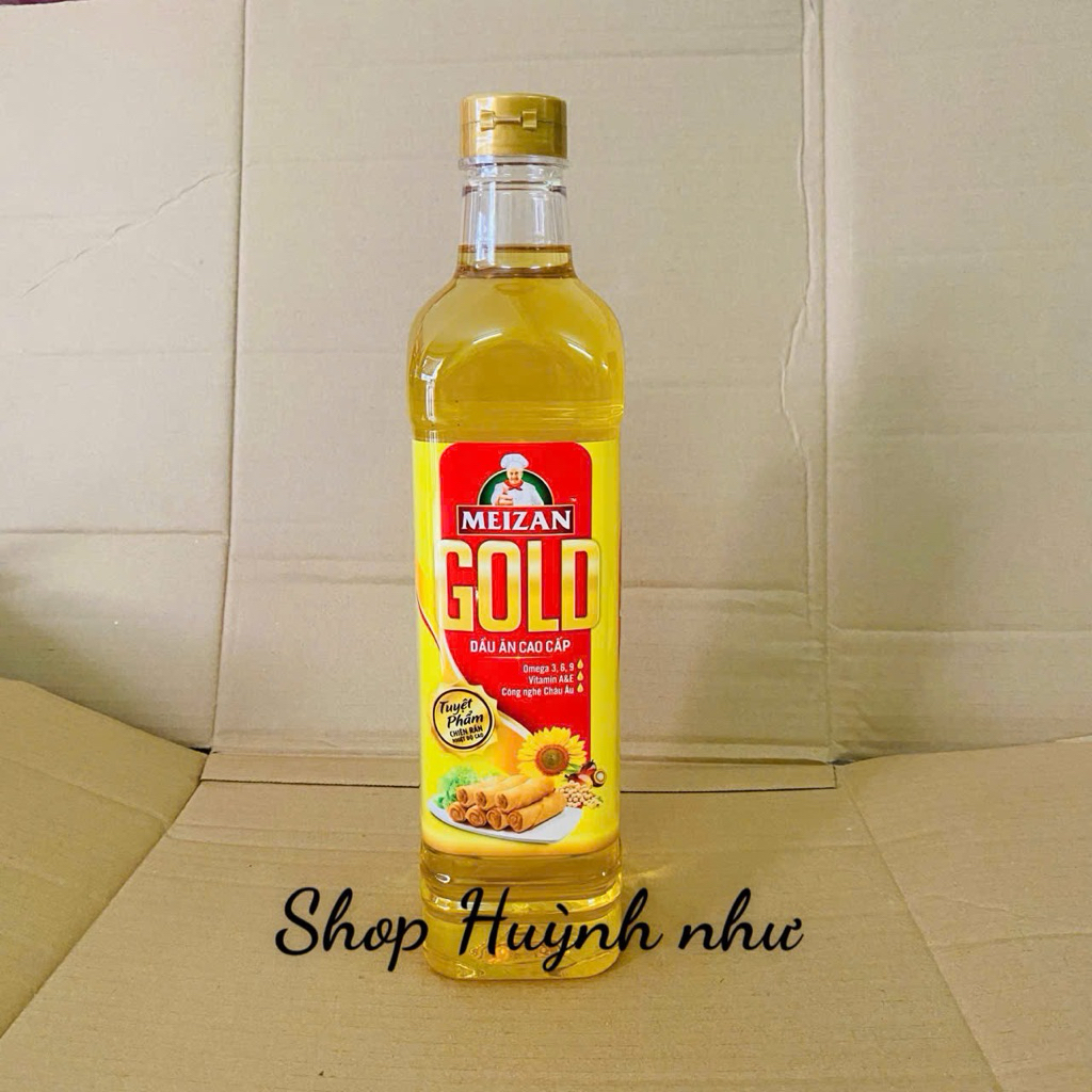 [CHÍNH HÃNG]<chai 1 lít>Dầu ăn cao cấp meizan gold -DẦU ĂN MEIZAN GOLD 1 lít -3k marts