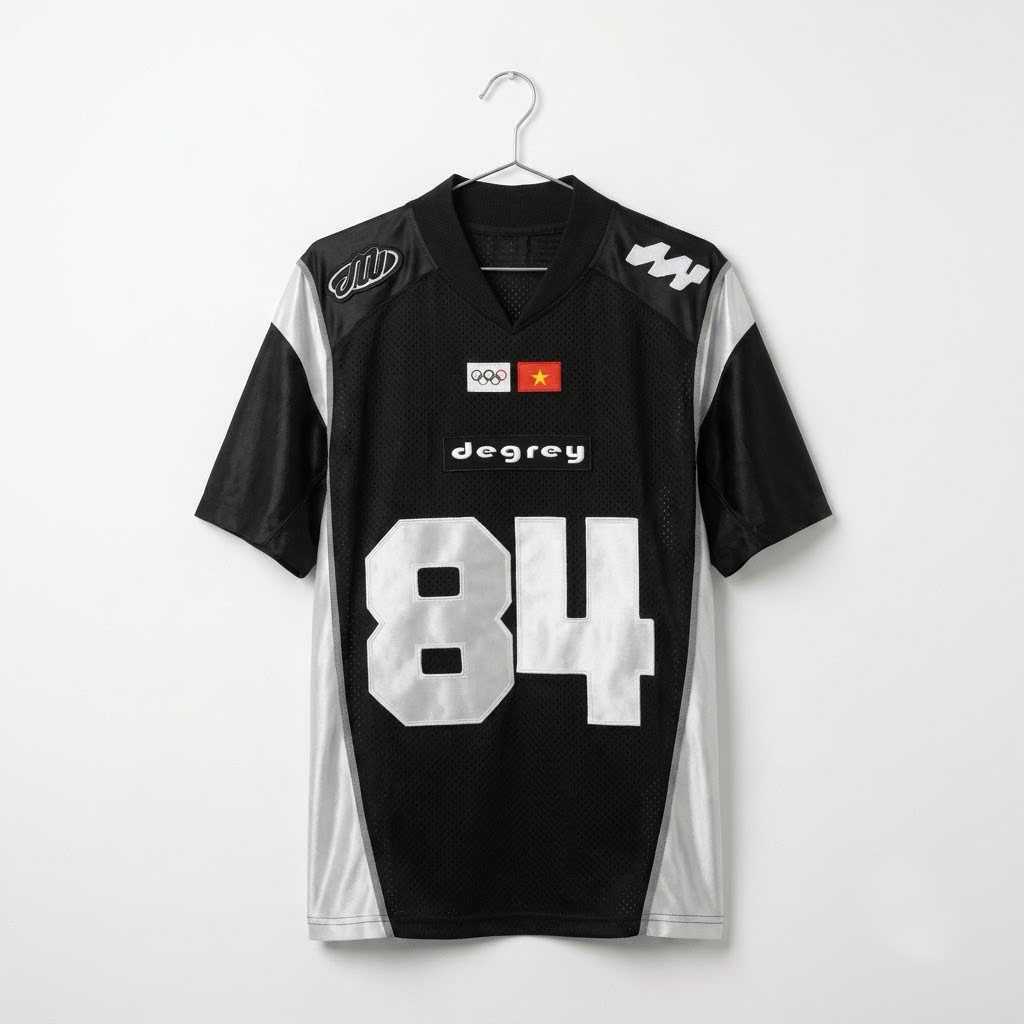 [THANH LÝ] Áo jersey tee Vietnam 84 2nd chính hãng Degrey