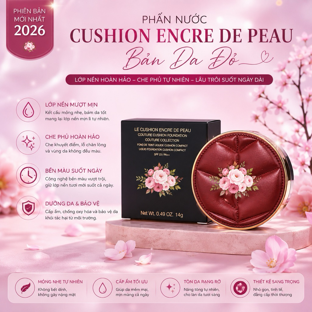 Phấn Nước Cushion Le Cushion Encre De Peau tone 20