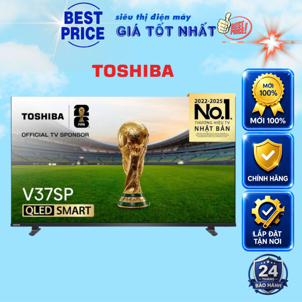 55C350RP Smart Tivi Toshiba AI 4K 55 inch tìm kiếm giọng nói qua ứng dụng Vidaa 55C350RP