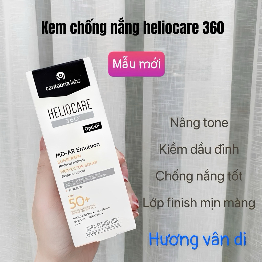 Kem chống nắng HelioCare 360 MD A-R Emulsion 50ml (Mẫu mới)