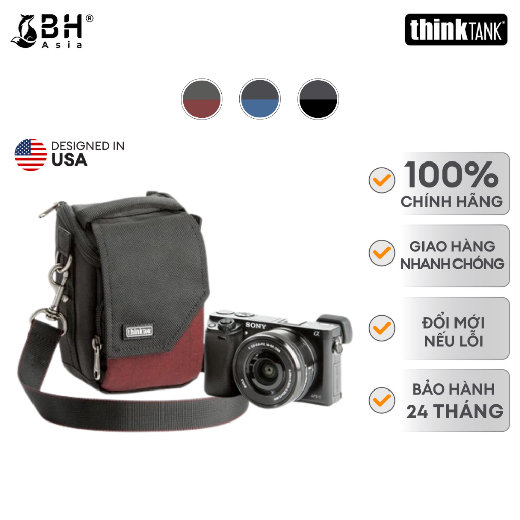 BH Asia - Túi Máy Ảnh Think Tank Mirrorless Mover 5 - Gọn Nhẹ Cho Hệ Mirrorless - Vải Poly Ballistic