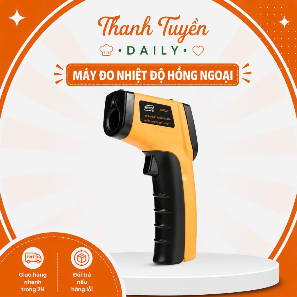 Máy đo nhiệt độ hồng ngoại Benetech GM320