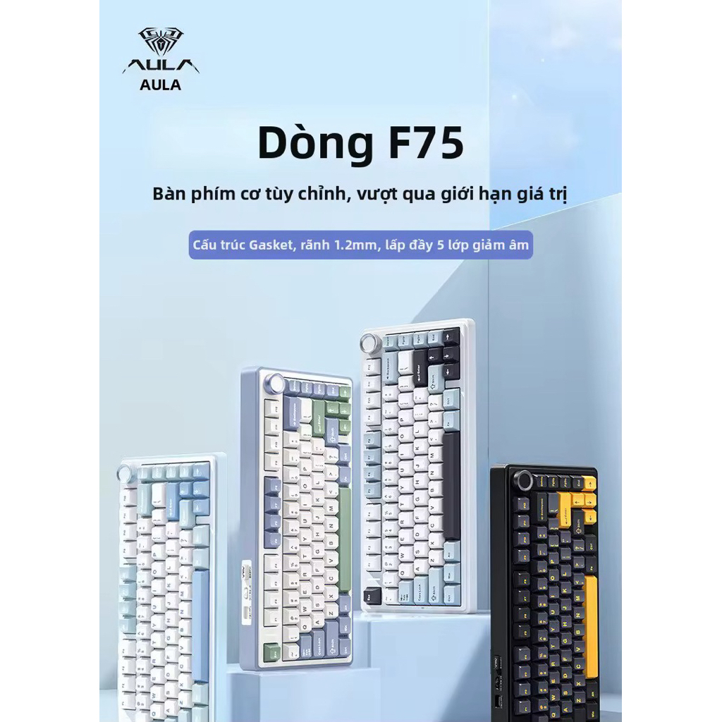 Bàn phím cơ AULA F75 | BigBuy360 - bigbuy360.vn