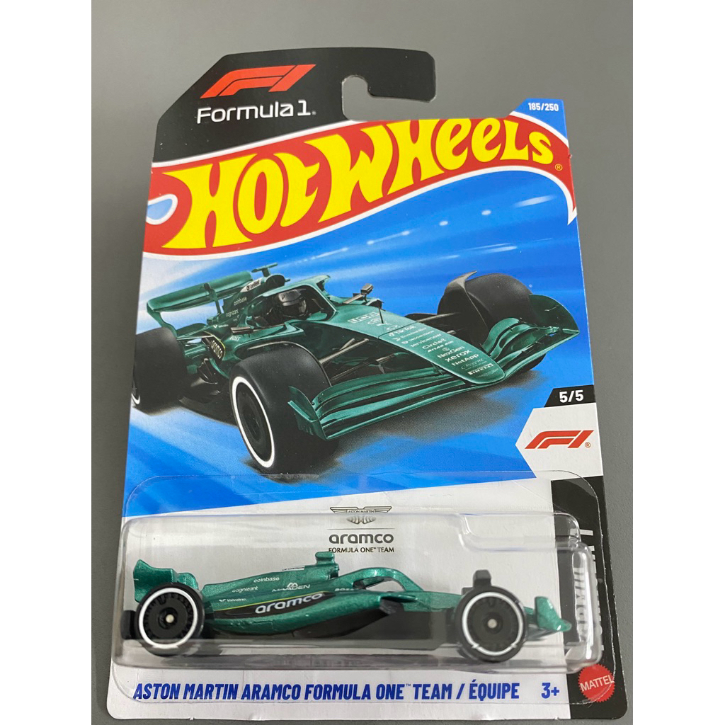 Xe Mô Hình Hot Wheels 1/64 Seen Diecast - Aston Martin Aramco Formula One Team / Équipe (F1 Aston Ma