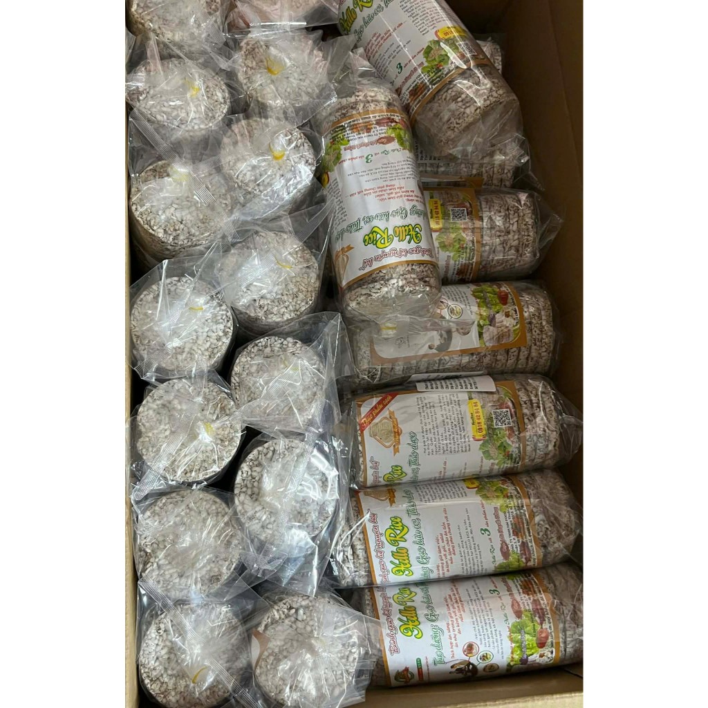 Combo 2 Gói Bánh Gạo Lứt Dinh Dưỡng HP Food - Thơm Ngon, Giòn Rúm
